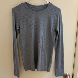 lululemon athletica Gray Long Sleeve Tee